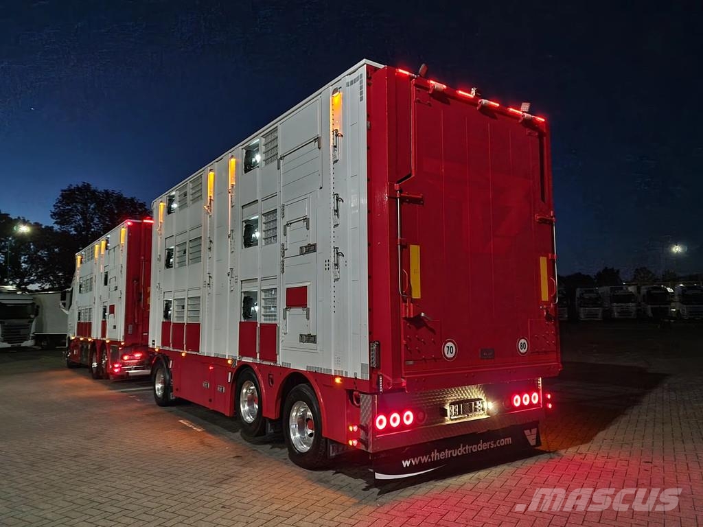 Volvo FH 13.500 XL 6x2 - Pezzaioli livestock 3 deck + Tr Eläinkuljetusautot