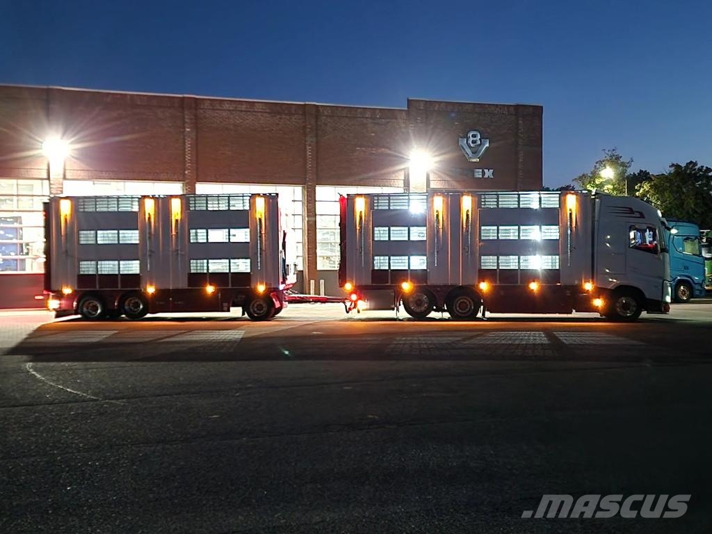 Volvo FH 13.500 XL 6x2 - Pezzaioli livestock 3 deck + Tr Eläinkuljetusautot