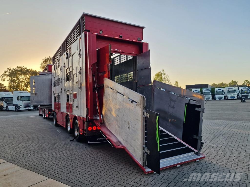 Volvo FH 13.500 XL 6x2 - Pezzaioli livestock 3 deck + Tr Eläinkuljetusautot