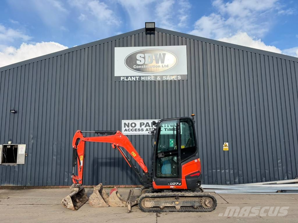 Kubota U 27-4 Mini ekskavatori < 7 t