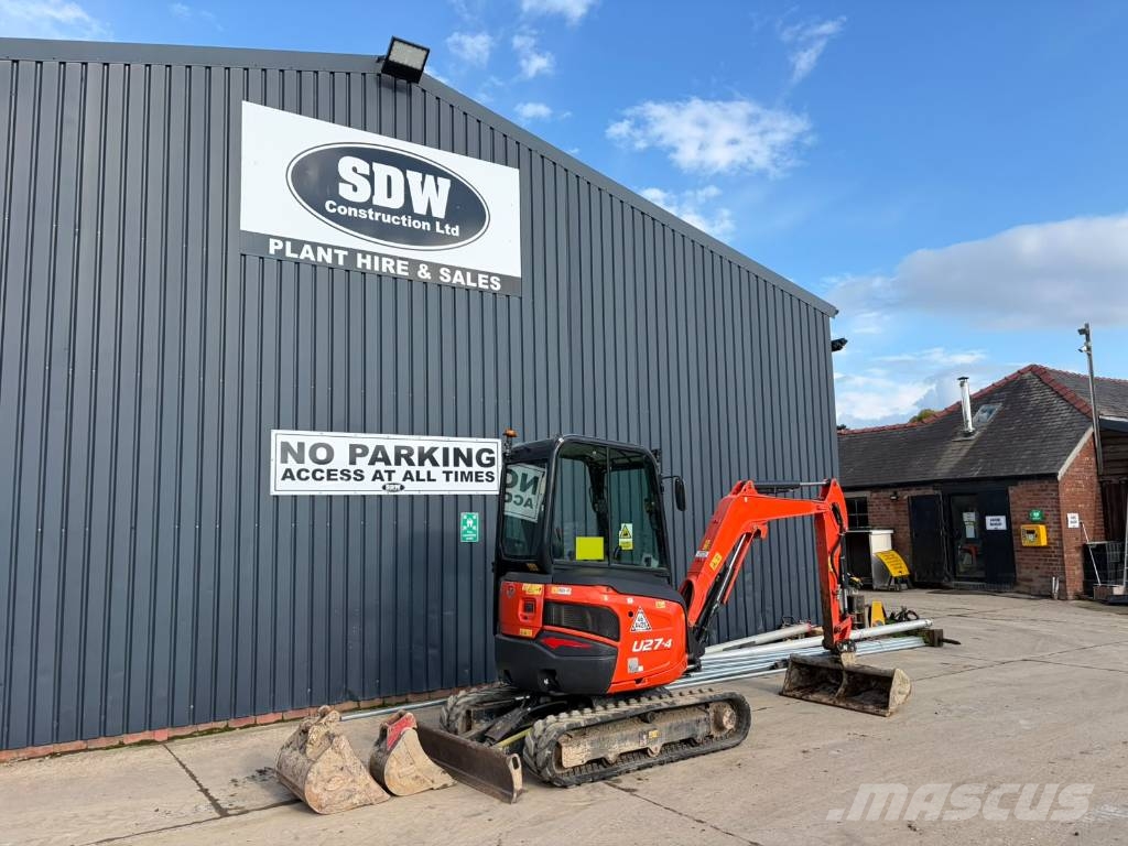 Kubota U 27-4 Mini ekskavatori < 7 t