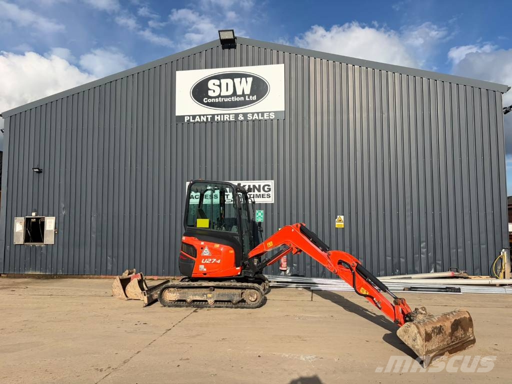 Kubota U 27-4 Mini ekskavatori < 7 t