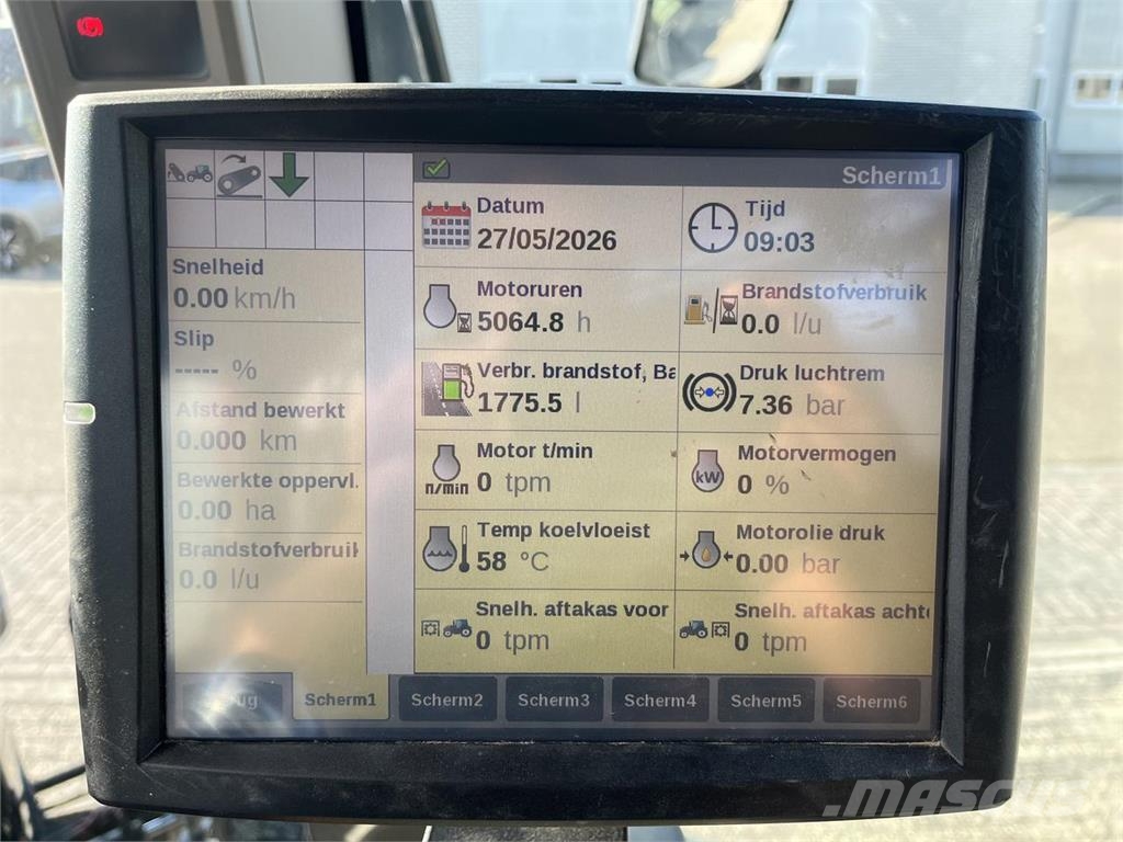 Case IH PUMA 165 CVX الجرارات