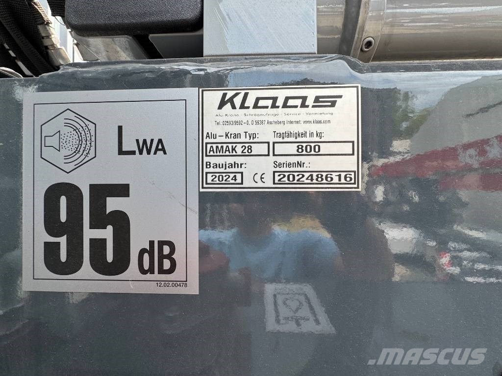 Klaas Amak 28D Yol-Arazi Tipi Vinçler (AT)