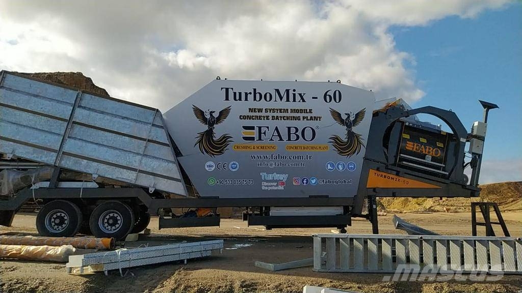 Fabo TURBOMIX-60 CENTRALE À BÉTON خلاطات خرسانة