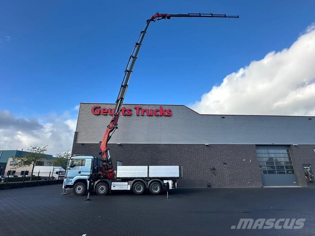 MAN TGA 35.480 8X6 H BL TREKKER-BAKWAGEN +PALFINGER PK Автокраны
