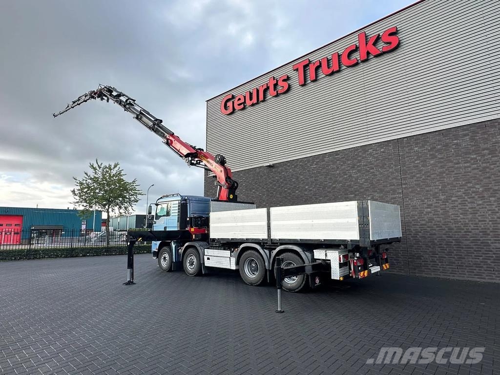 MAN TGA 35.480 8X6 H BL TREKKER-BAKWAGEN +PALFINGER PK Автокраны