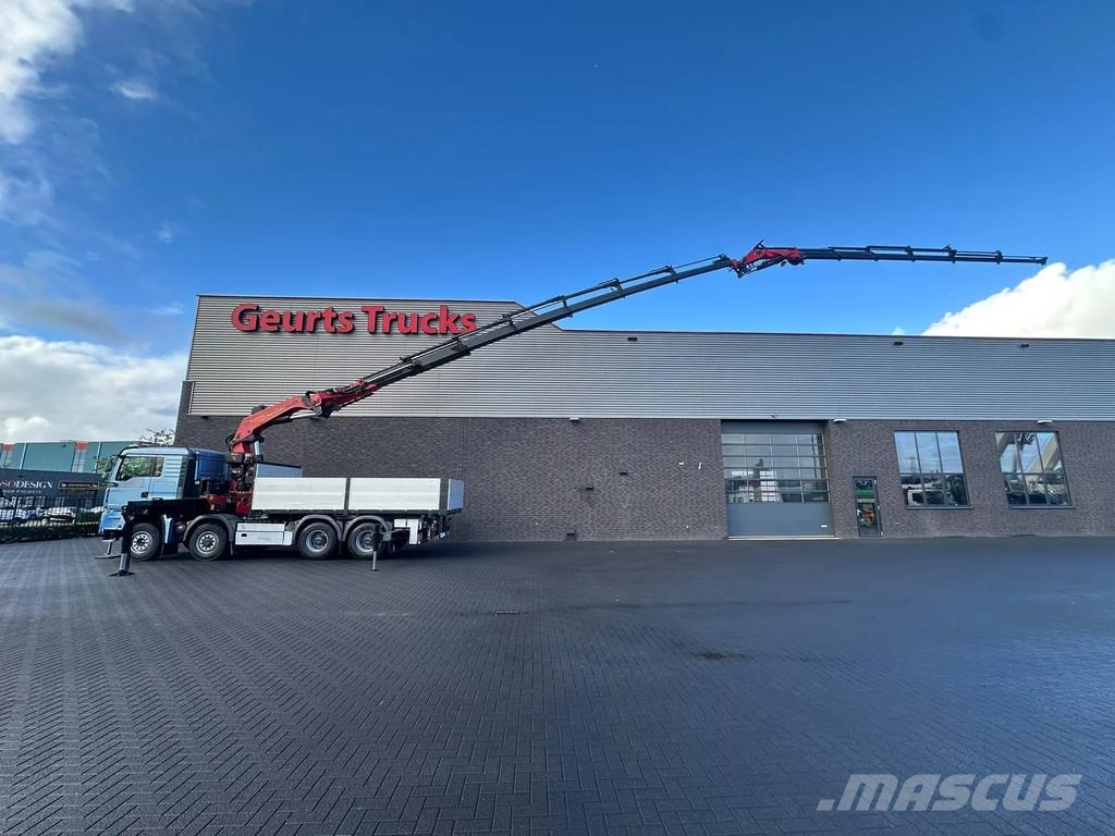 MAN TGA 35.480 8X6 H BL TREKKER-BAKWAGEN +PALFINGER PK Автокраны