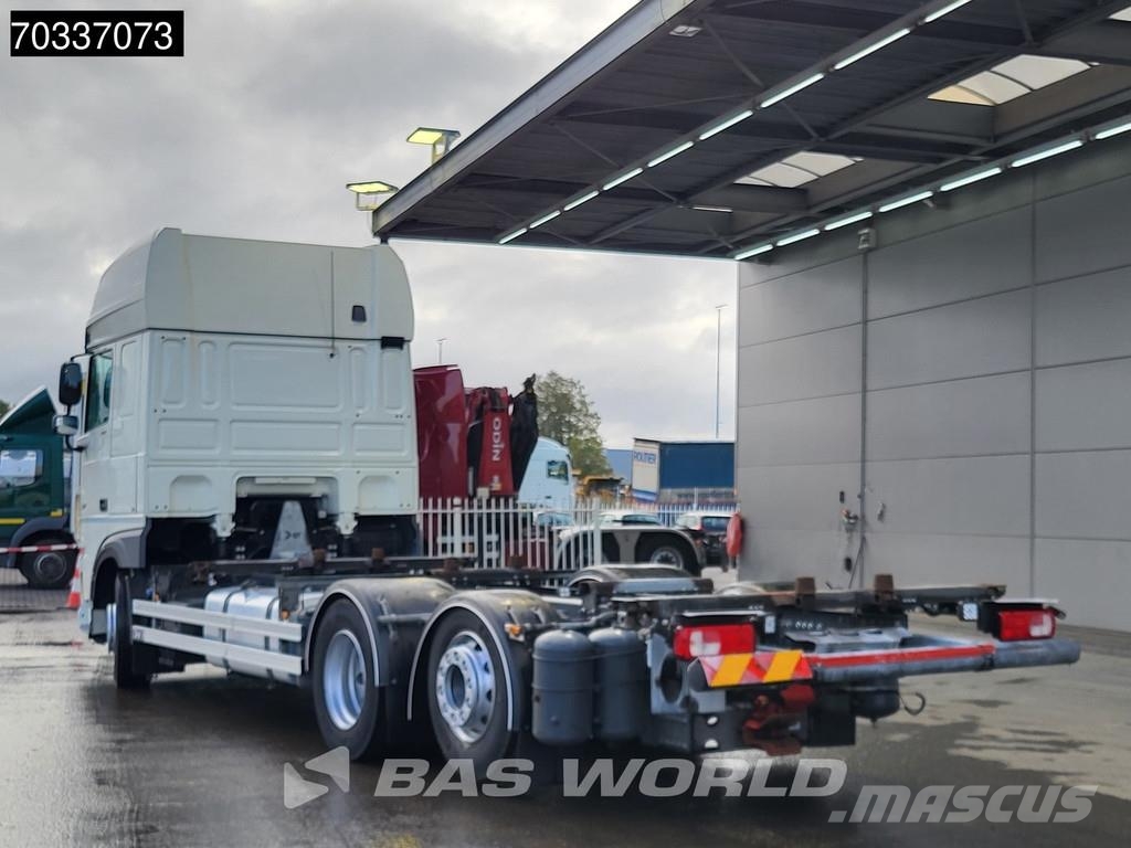 DAF XF 480 6X2 BDF Lift-Axle MX Engine Brake Automatic Razstavljivi tovornjaki z žičnimi dvigali