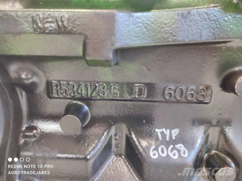 John Deere (typ 6068) engine Motorok