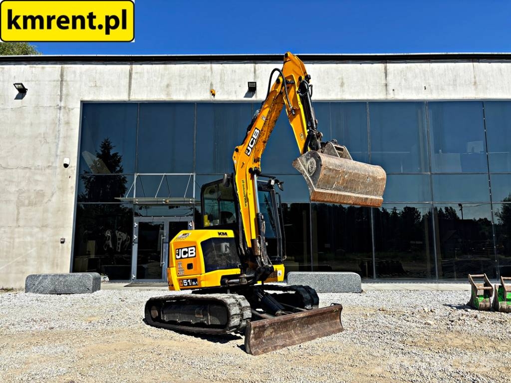 JCB 51R-1 MINI-KOPARKA 2017R. | JCB 8055 TAKEUCHI TB 2 Mini ekskavatori < 7 t