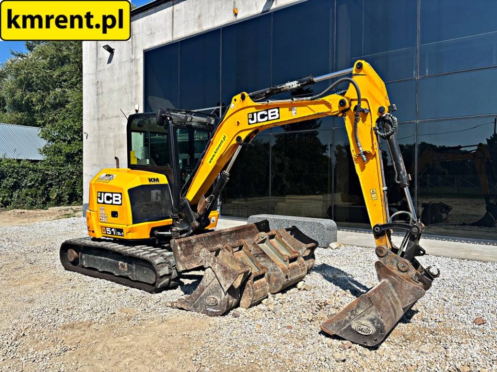 JCB 51R-1 MINI-KOPARKA 2017R. | JCB 8055 TAKEUCHI TB 2 Mini ekskavatori < 7 t