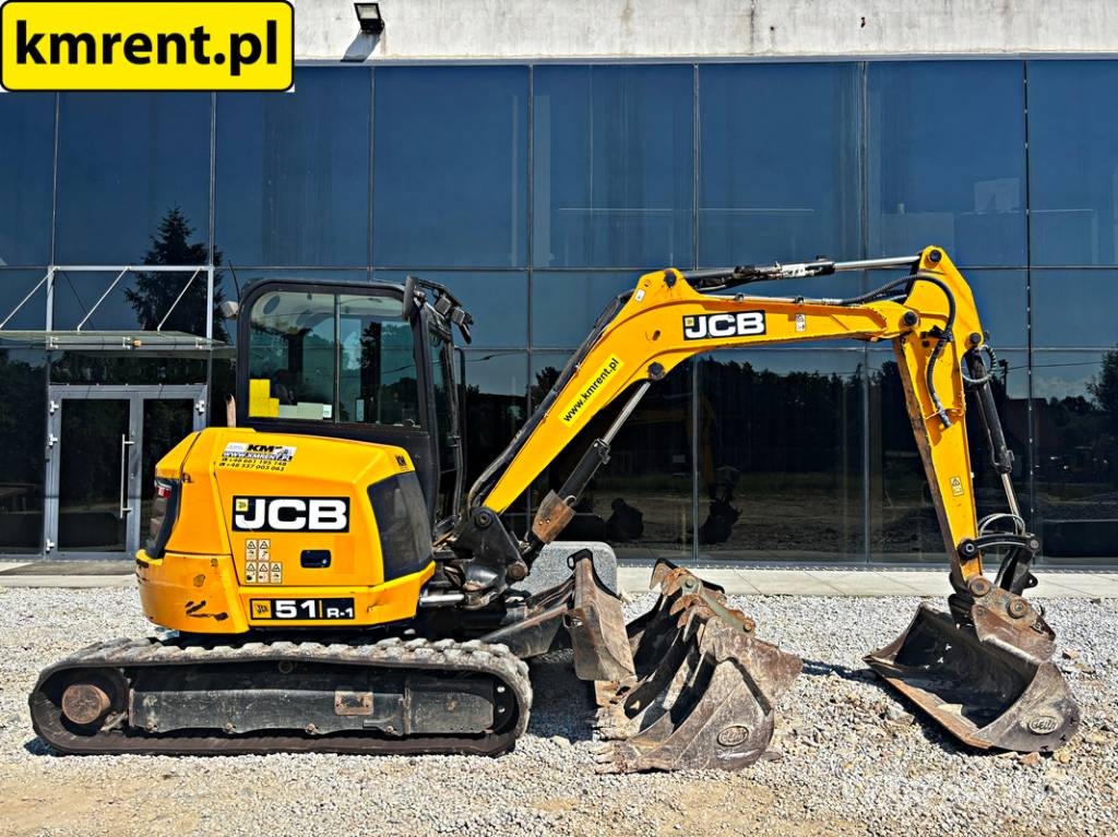 JCB 51R-1 MINI-KOPARKA 2017R. | JCB 8055 TAKEUCHI TB 2 Mini ekskavatori < 7 t