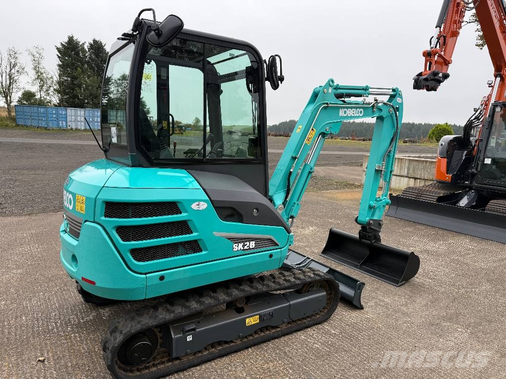 Kobelco SK 26 Minigravemaskiner