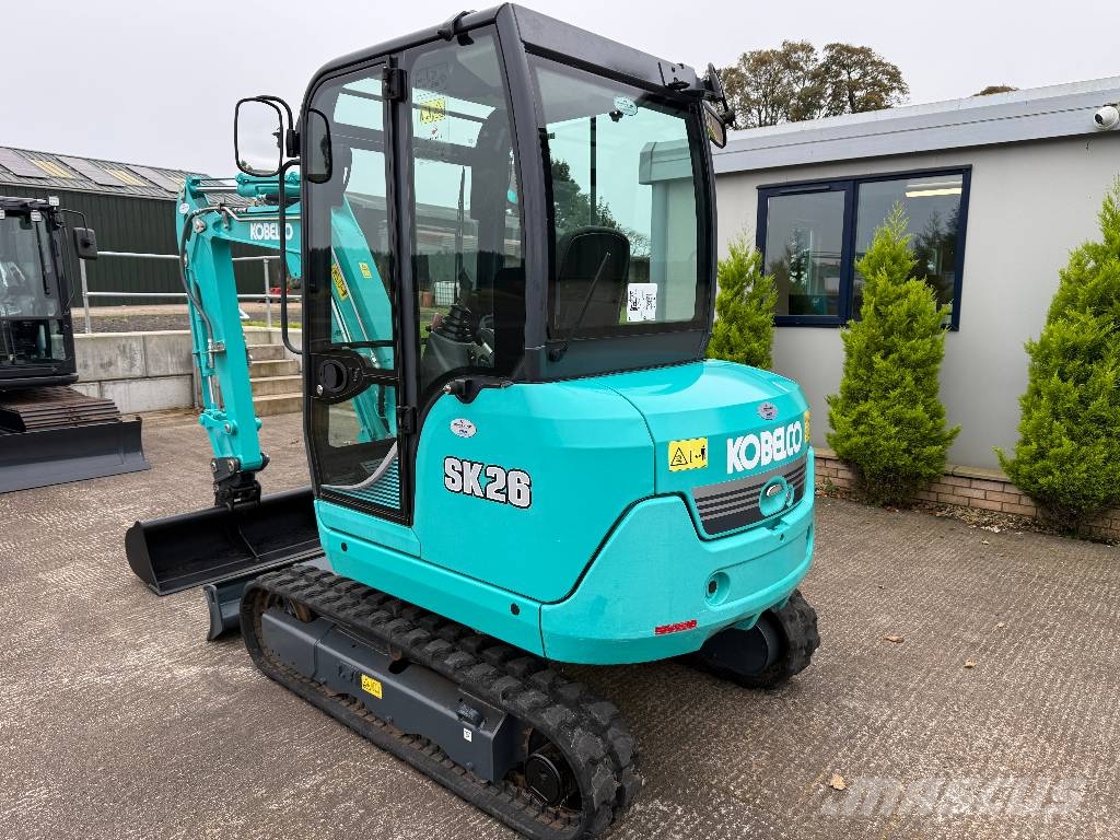 Kobelco SK 26 Minigravemaskiner