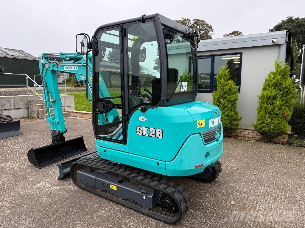 Kobelco SK 26 Minigravemaskiner