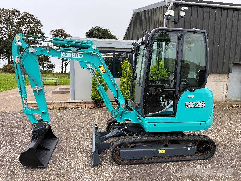 Kobelco SK 26 Minigravemaskiner
