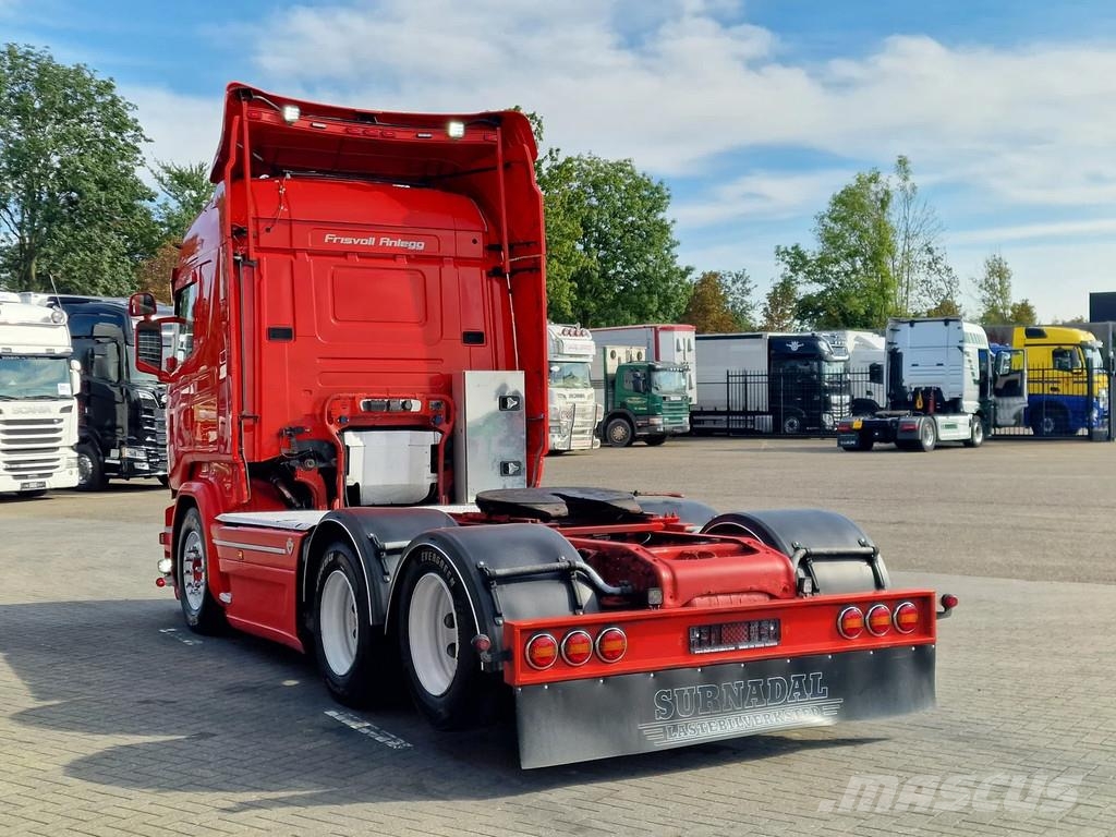 Scania R730 V8 Highline 6x2 - Show truck - Full spec - Cu Tegljači
