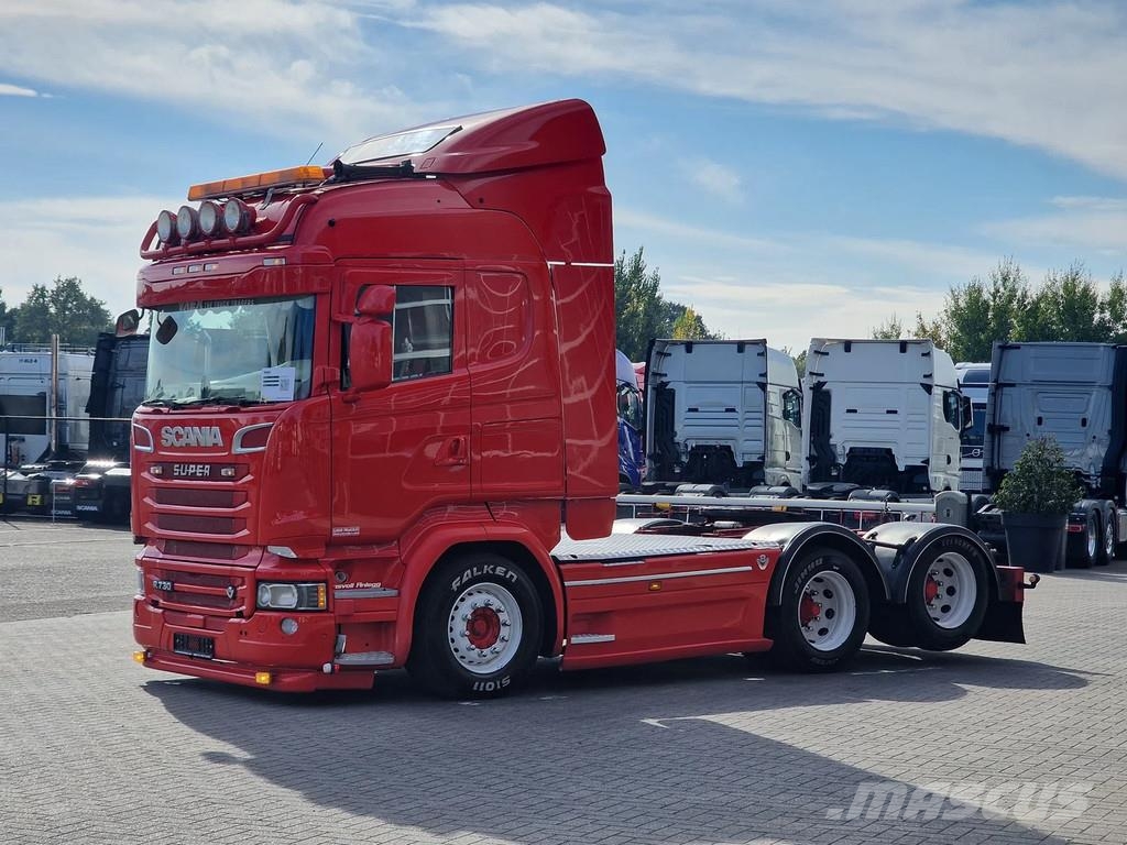 Scania R730 V8 Highline 6x2 - Show truck - Full spec - Cu Tegljači