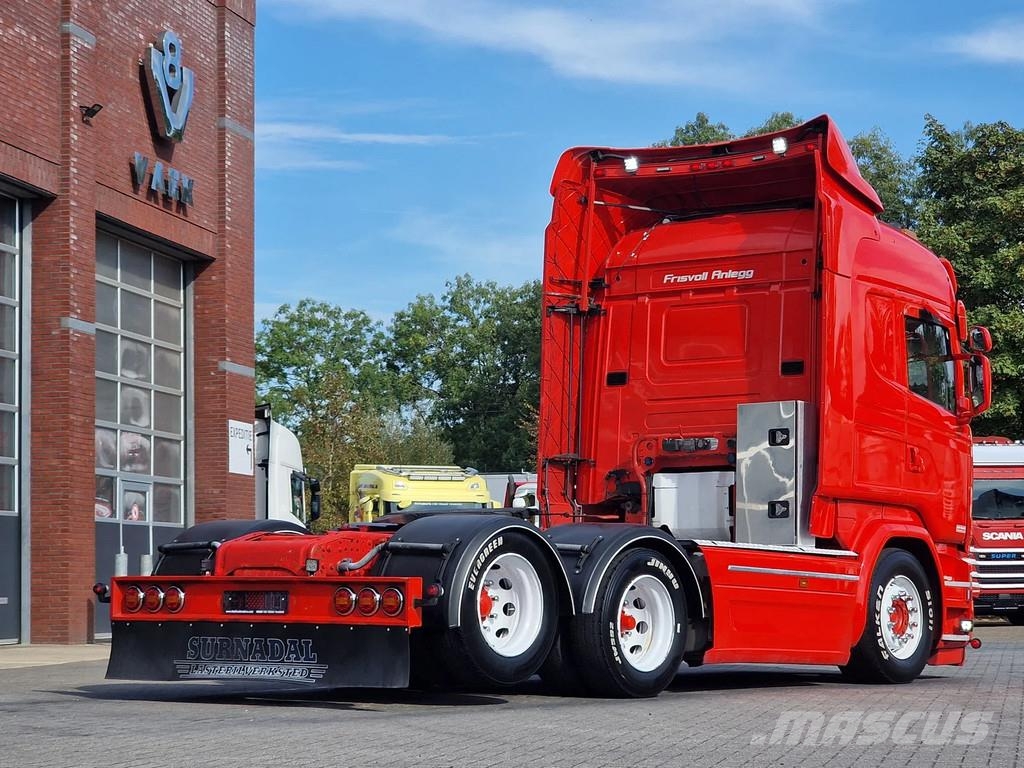 Scania R730 V8 Highline 6x2 - Show truck - Full spec - Cu Tegljači