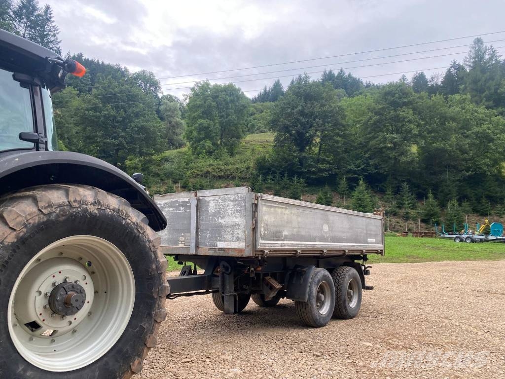 Wackenhut AK 18 Tandem 3 Seiten LKW Kipper Remolques portacubetas