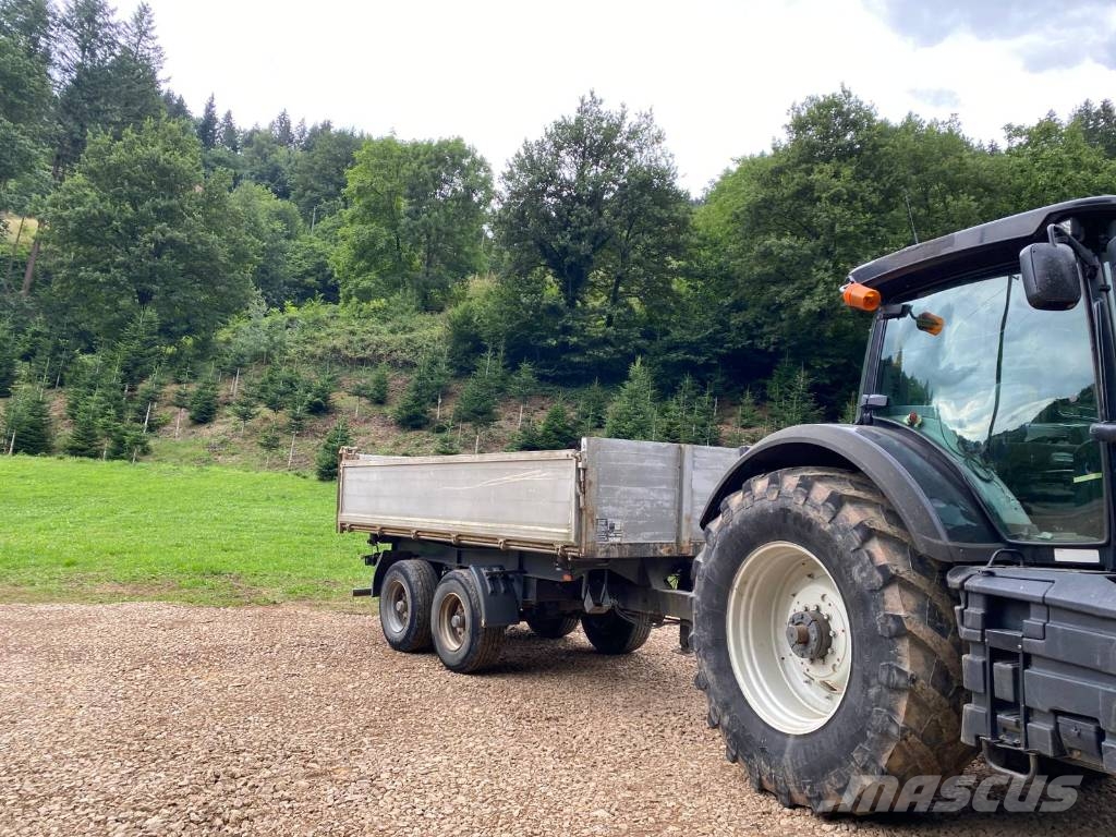 Wackenhut AK 18 Tandem 3 Seiten LKW Kipper Remolques portacubetas