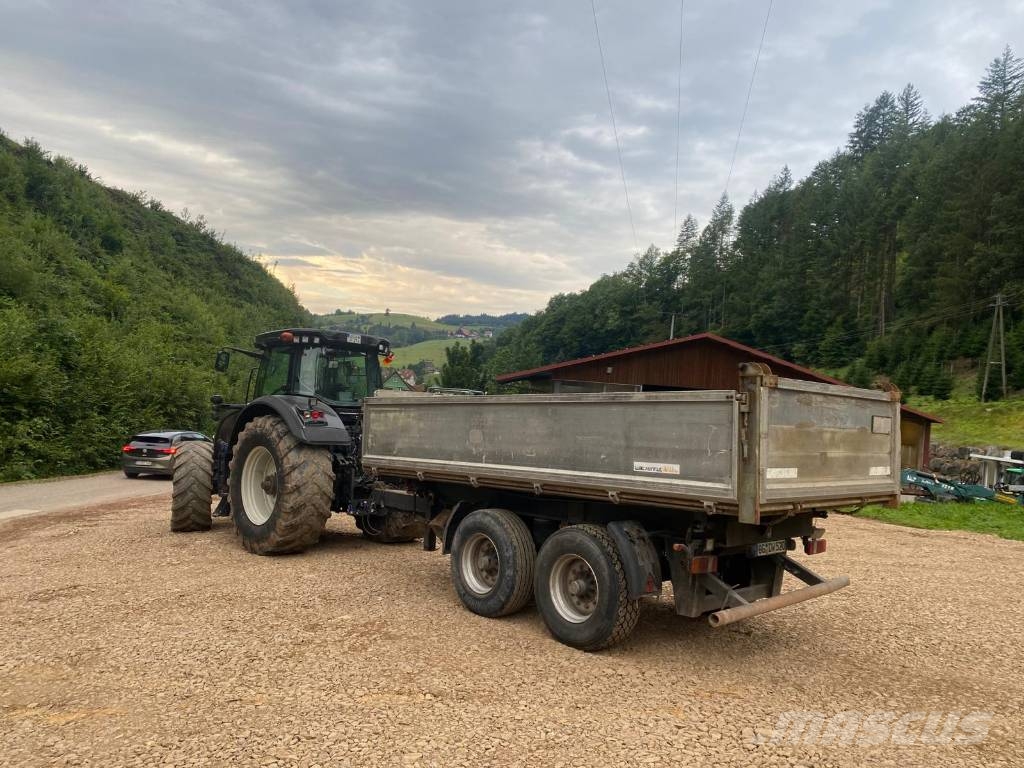 Wackenhut AK 18 Tandem 3 Seiten LKW Kipper Remolques portacubetas