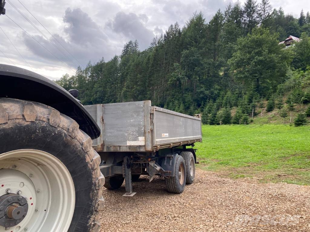 Wackenhut AK 18 Tandem 3 Seiten LKW Kipper Remolques portacubetas