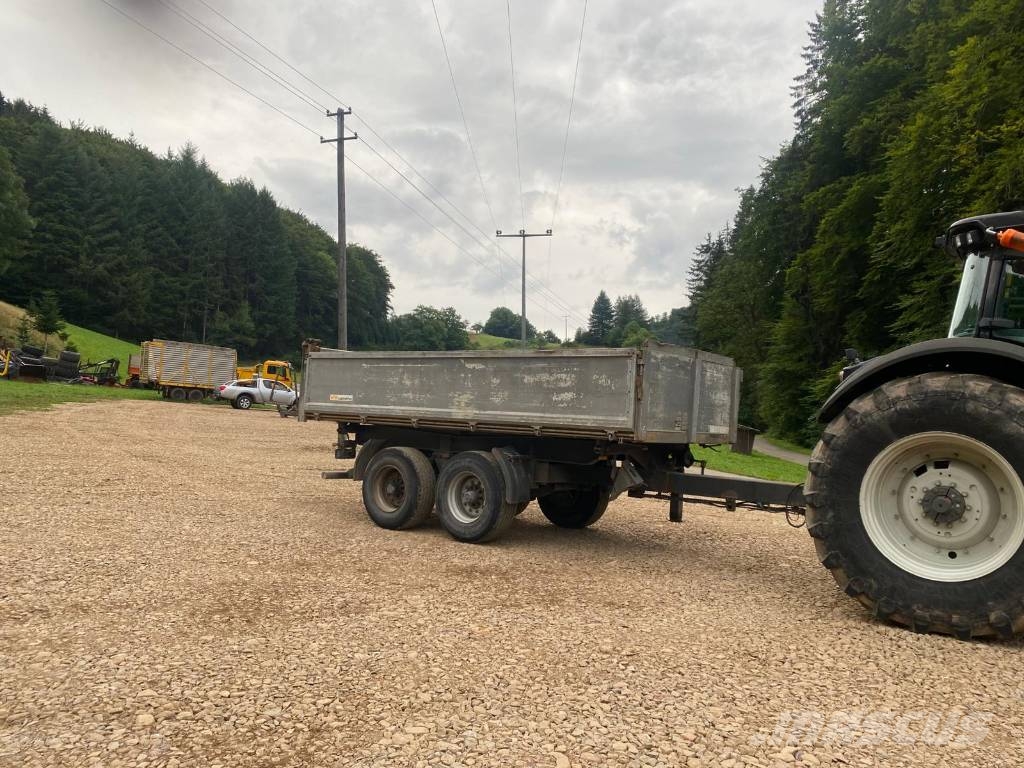 Wackenhut AK 18 Tandem 3 Seiten LKW Kipper Remolques portacubetas