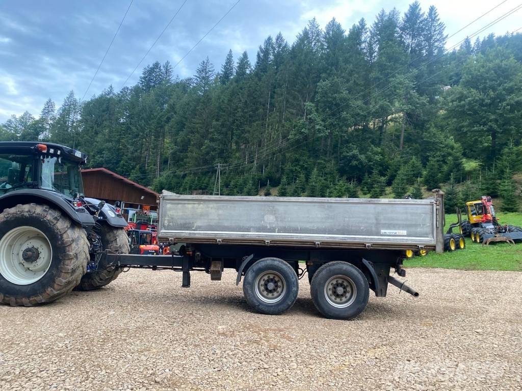 Wackenhut AK 18 Tandem 3 Seiten LKW Kipper Remolques portacubetas
