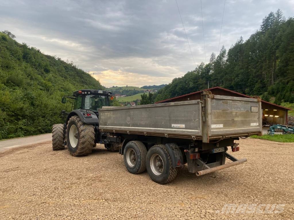 Wackenhut AK 18 Tandem 3 Seiten LKW Kipper Remolques portacubetas