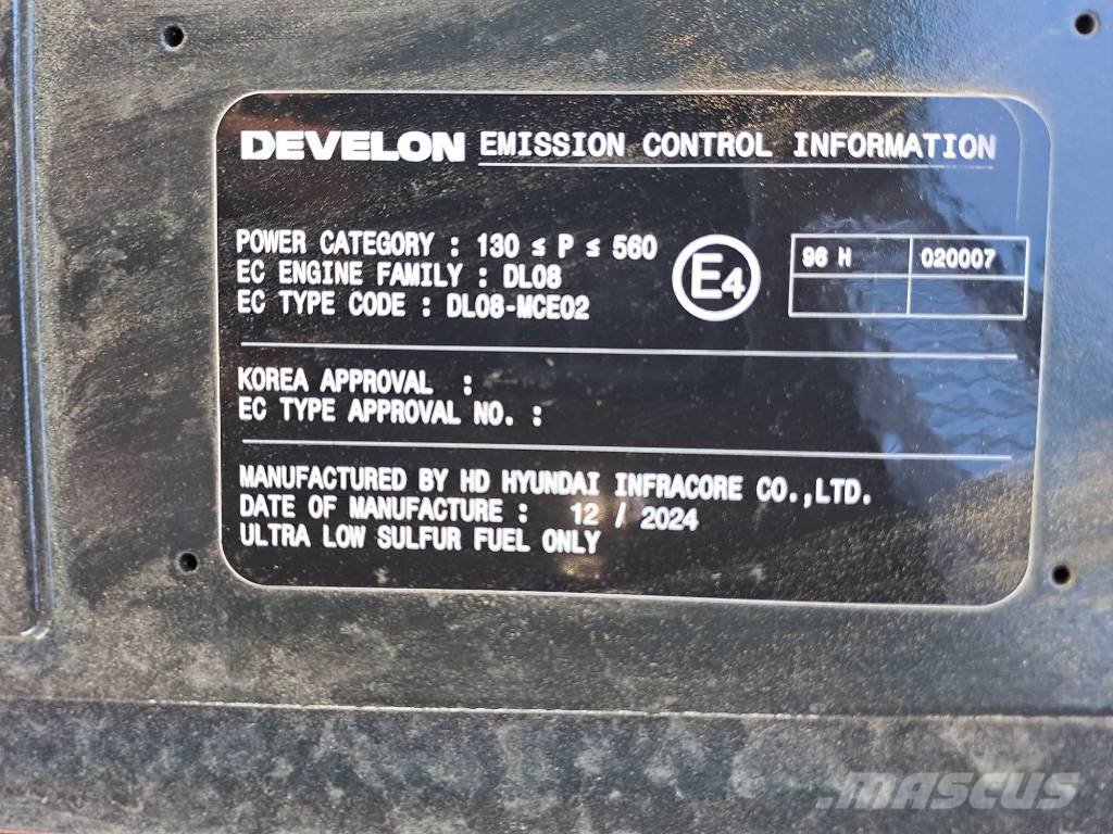 Develon DX300LC-7M Escavadeiras de esteiras