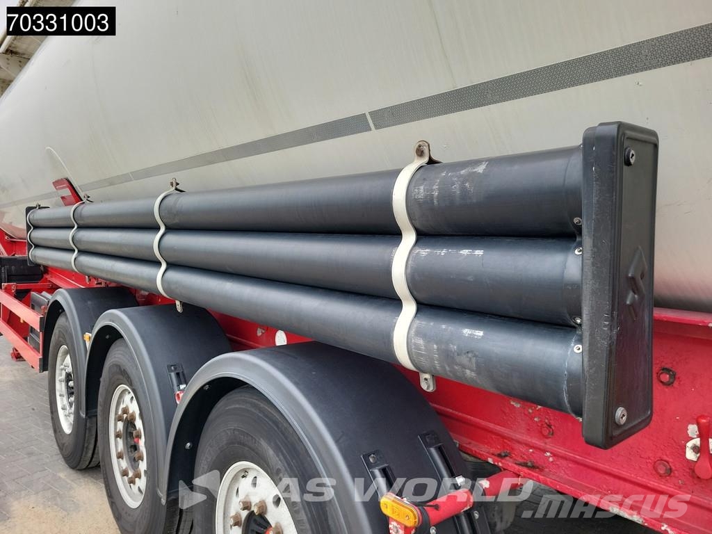 Spitzer SK2766 CAL 3 axles TÜV 02/27 ADR 66m3 نصف مقطورات مقطورة 
