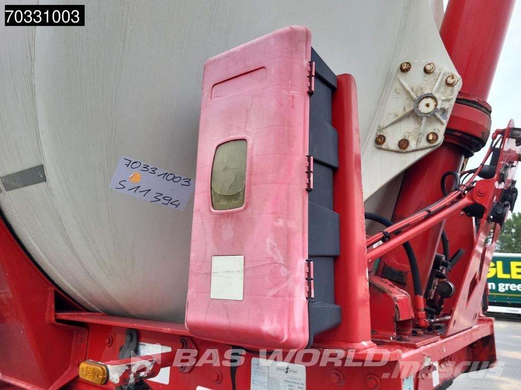 Spitzer SK2766 CAL 3 axles TÜV 02/27 ADR 66m3 Tankauflieger