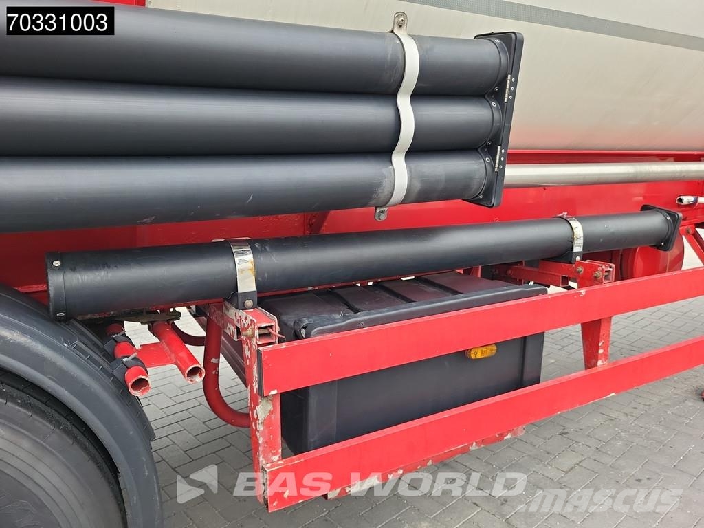 Spitzer SK2766 CAL 3 axles TÜV 02/27 ADR 66m3 نصف مقطورات مقطورة 
