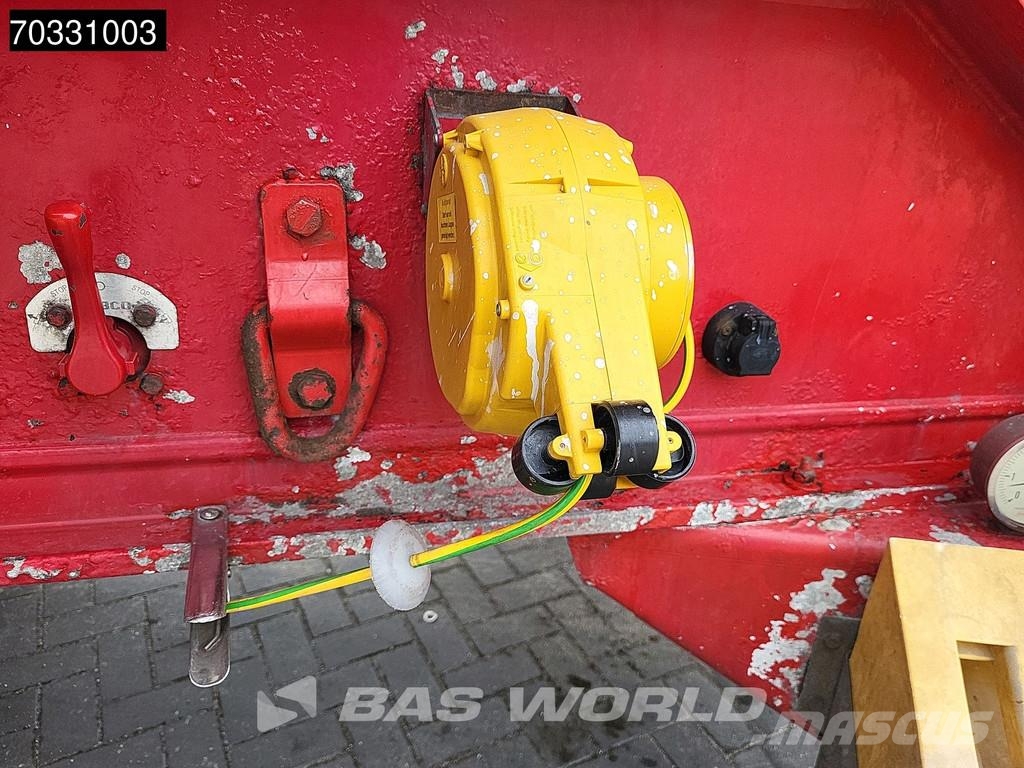 Spitzer SK2766 CAL 3 axles TÜV 02/27 ADR 66m3 نصف مقطورات مقطورة 
