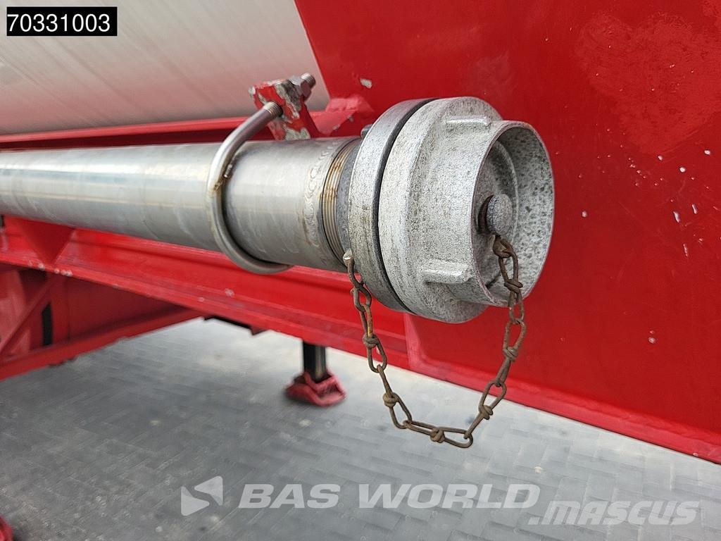 Spitzer SK2766 CAL 3 axles TÜV 02/27 ADR 66m3 Tankauflieger