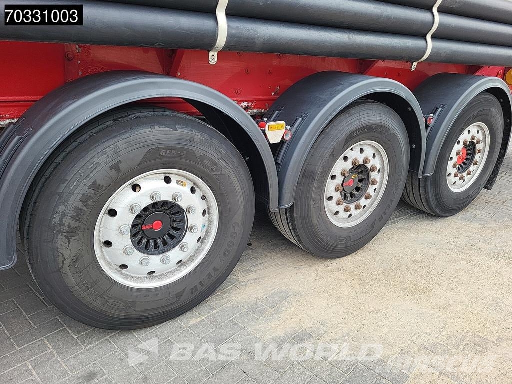 Spitzer SK2766 CAL 3 axles TÜV 02/27 ADR 66m3 Tankauflieger