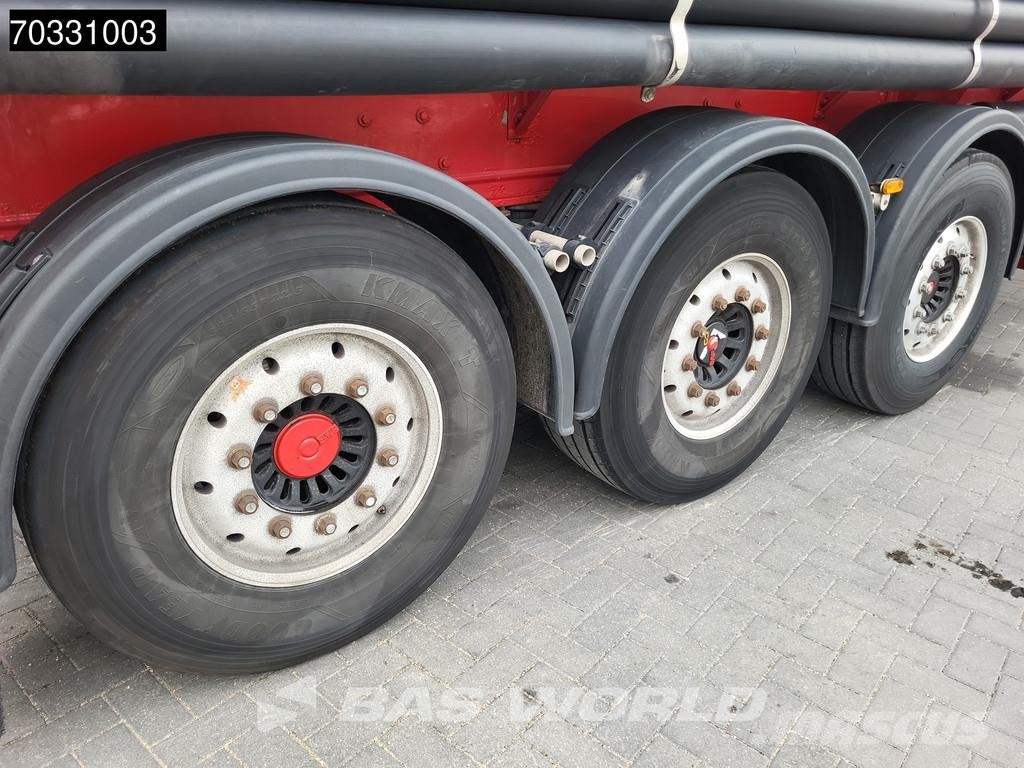 Spitzer SK2766 CAL 3 axles TÜV 02/27 ADR 66m3 Tankauflieger