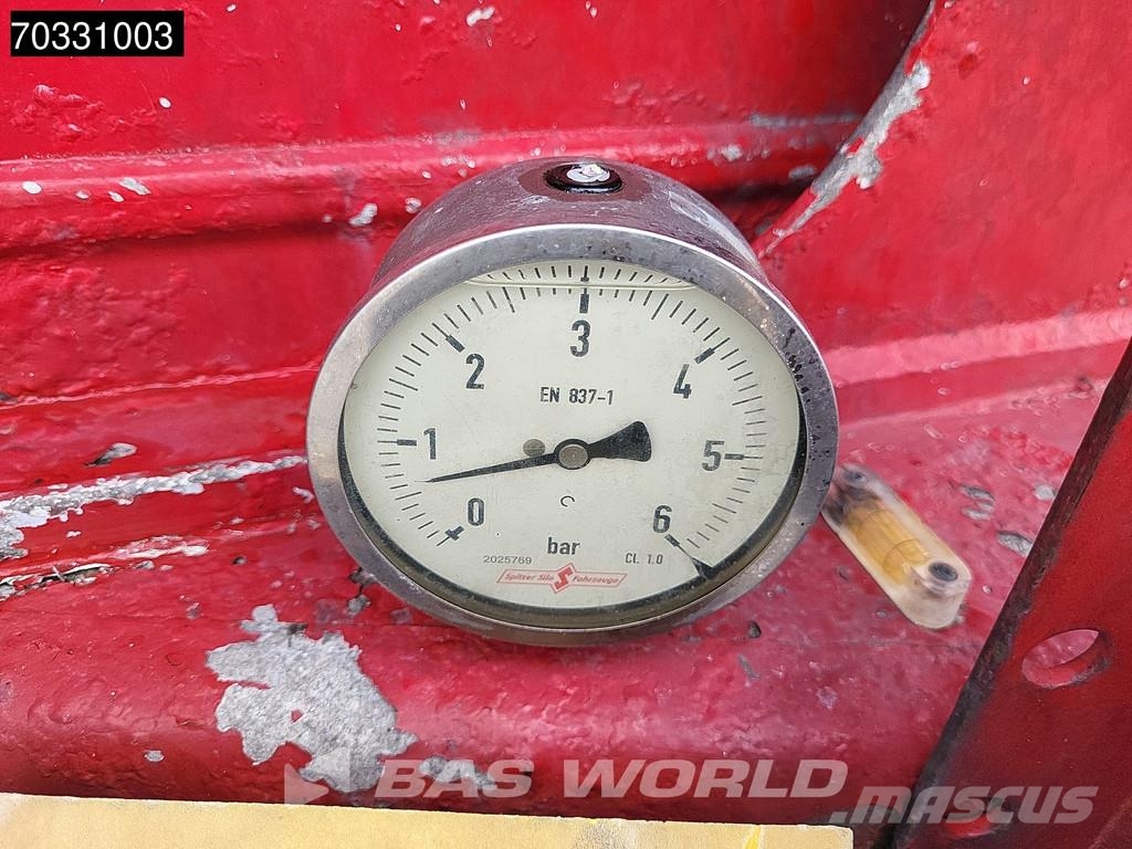 Spitzer SK2766 CAL 3 axles TÜV 02/27 ADR 66m3 Tankauflieger