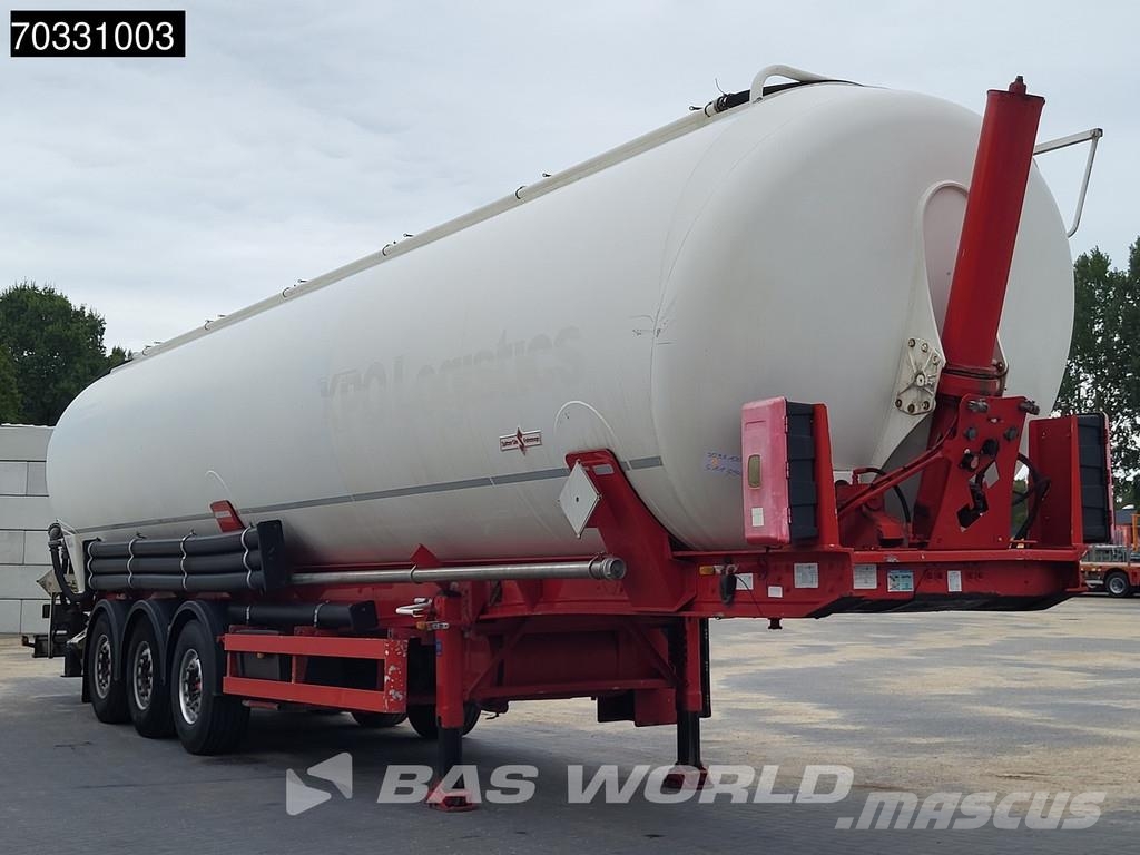 Spitzer SK2766 CAL 3 axles TÜV 02/27 ADR 66m3 Tankauflieger