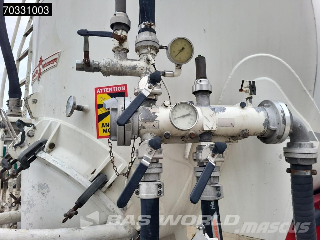 Spitzer SK2766 CAL 3 axles TÜV 02/27 ADR 66m3 نصف مقطورات مقطورة 