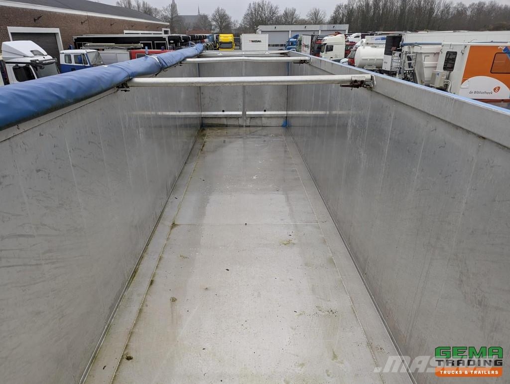 OVA 39OK95 3-Axles - Tipper 52m³ - Alu/Alu - Lift-Axle Tipper semi-trailers