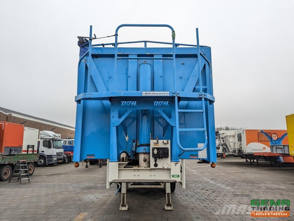 OVA 39OK95 3-Axles - Tipper 52m³ - Alu/Alu - Lift-Axle Tipper semi-trailers