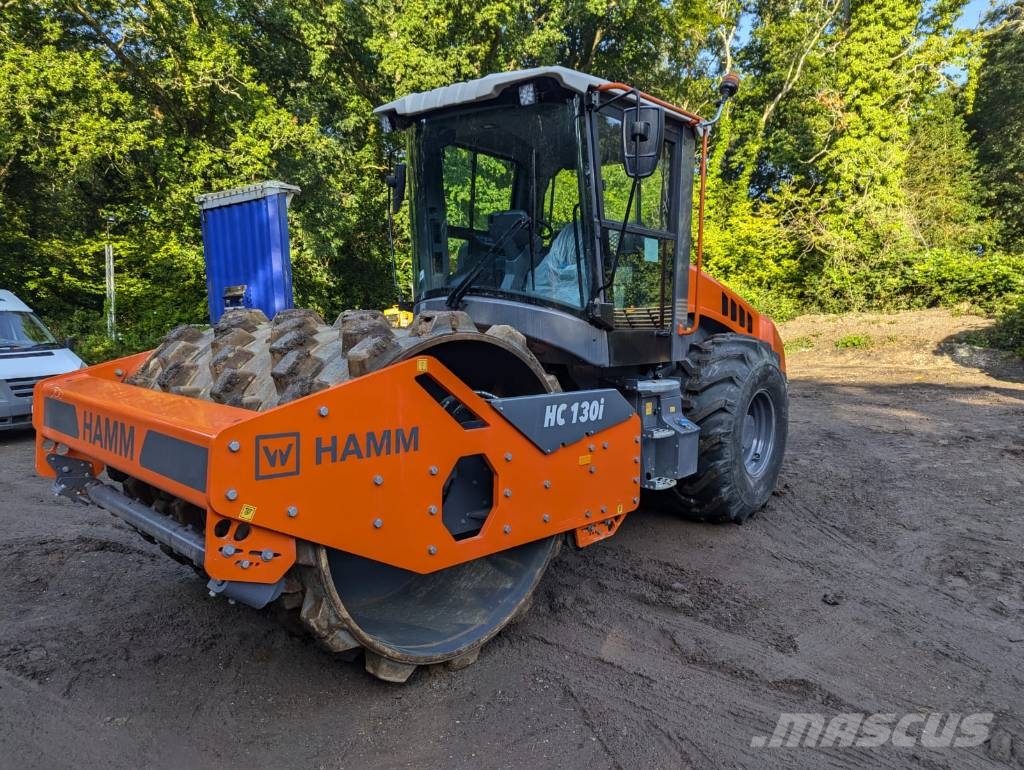 Hamm HC 130i 싱글 드럼 롤러