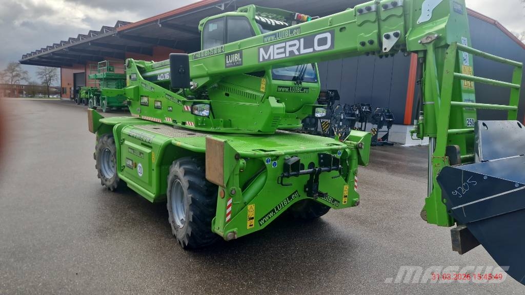 Merlo Roto 40.16, 16m 4 ton rotating telehandler Teleskoplastare