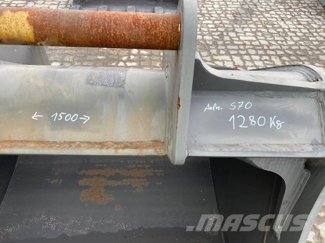 Volvo 1.50 m Tieflöffel / bucket Volvo S70 (99002540) Grävutrustning