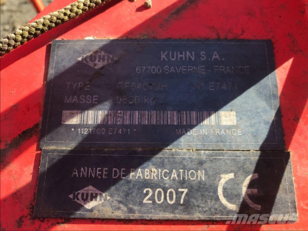 Kuhn GF 6401 MH Гребла и сенообръщачки