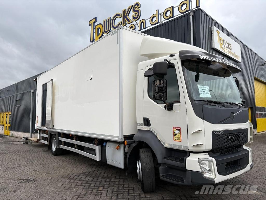 Volvo FL 250 + 12t + 6cyl + BOX 7.28 + EURO 6 4x in stoc Sanduk kamioni
