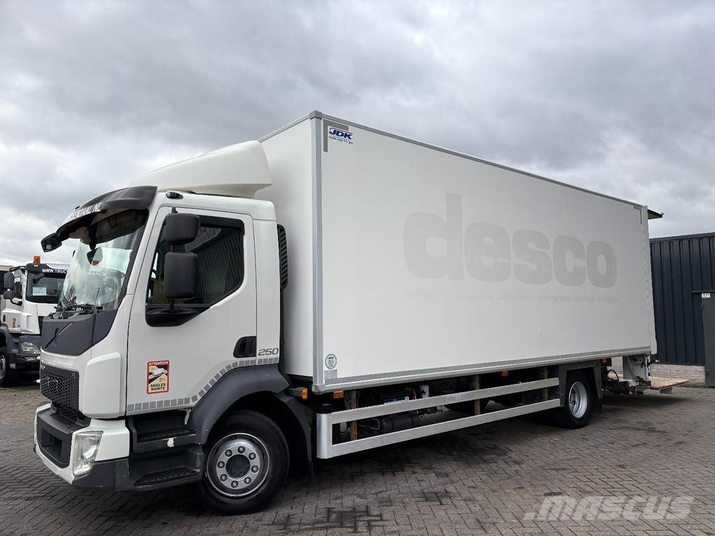 Volvo FL 250 + 12t + 6cyl + BOX 7.28 + EURO 6 4x in stoc Sanduk kamioni